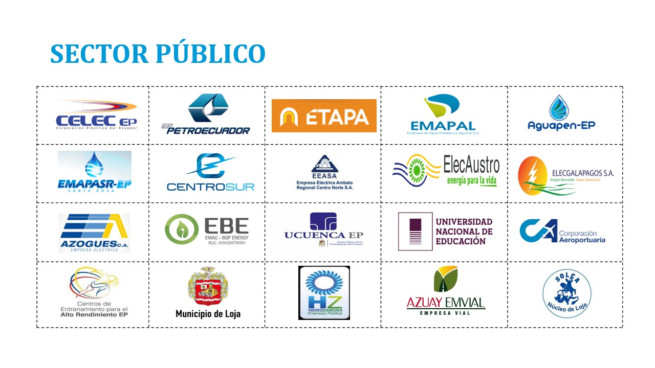 Clientes del sector público atendidos por Bestpoint